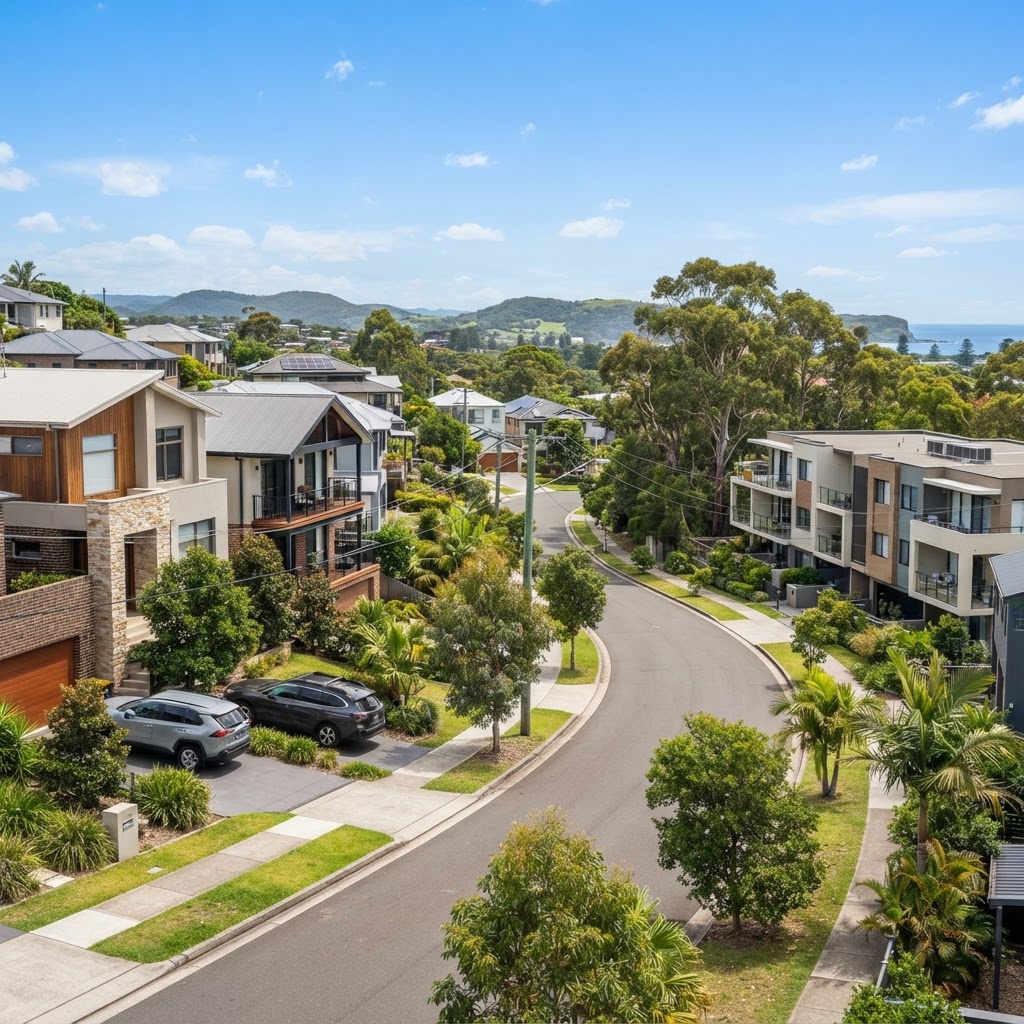 Central Coast property prices show modest quarterly growth, but lag behind same time last year